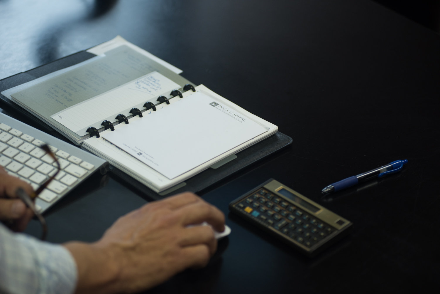 INCA Capital Working in the Office